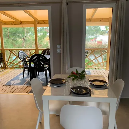 Siblu Village Les Viviers Bassin D'arcachon Mobile Neuf Climatise 3 אתר קמפינג